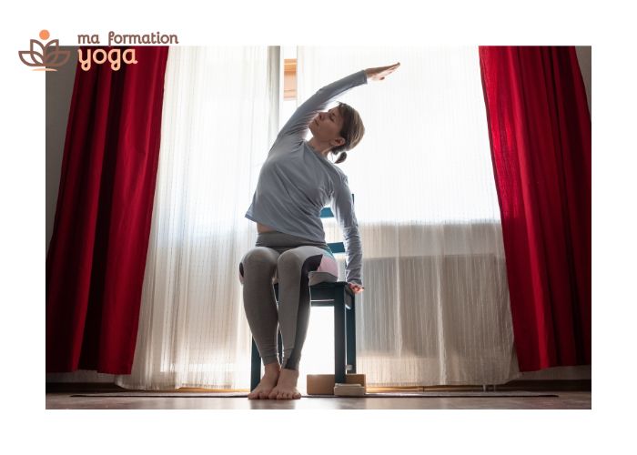 yoga sur chaise bienfaits